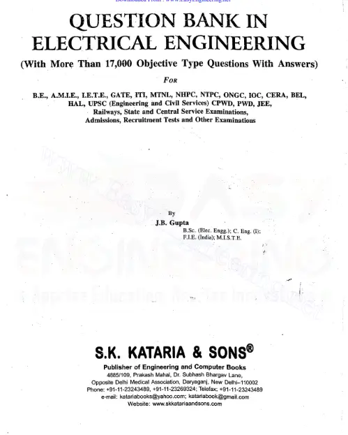 J B Guptha Objectives