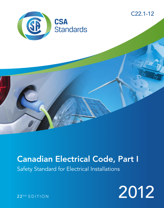 Canadian Electrical Code Part 1 2012