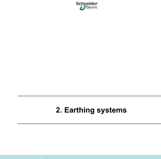 Earthing Systems by Schneider Electric