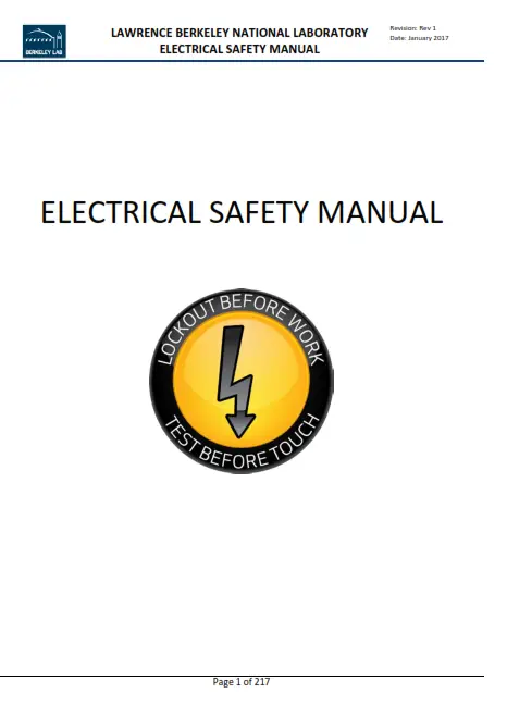 Electrical Safety Manual