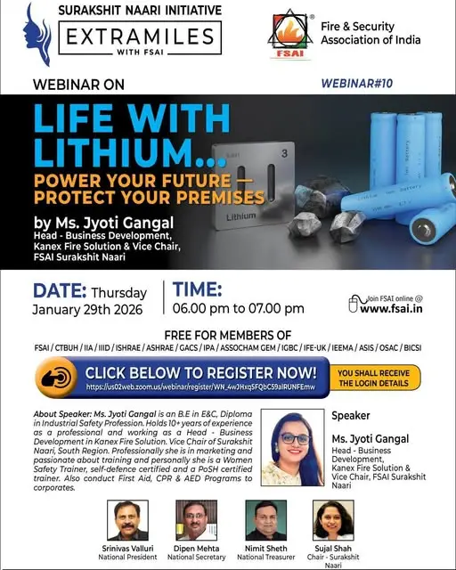 LIFE WITH LITHIUM... POWER YOUR FUTURE - PROTECT YOUR PREMISES